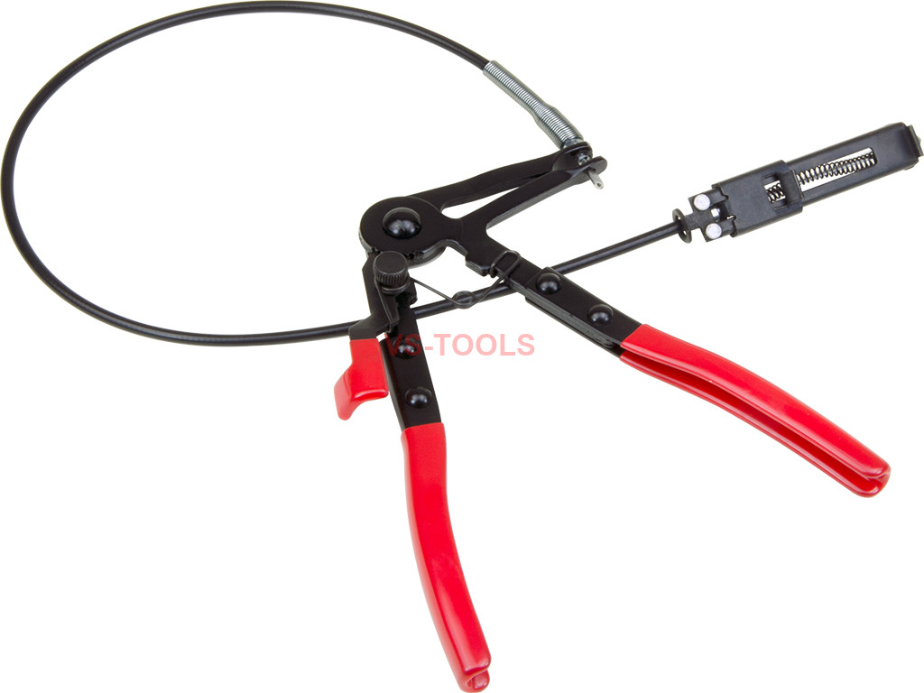 Long Reach Ratcheting Remote Access Hose Clamp Pliers 24in